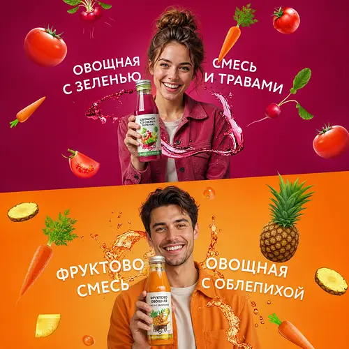 Пример AI-коллажа