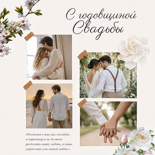Пример AI-коллажа