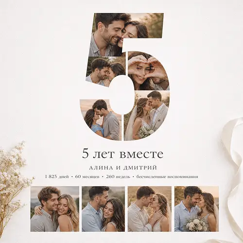 Пример AI-коллажа